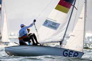 Ferdinand Gerz und Oliver Szymanski haben ganz knapp das Medalrace verpasst. © Sailing Energy / World Sailing