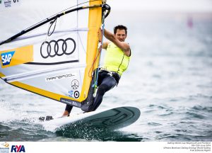 1. Platz: Toni Wilhelm, Württembergischer Yacht-Club, RS:X-Klasse © Sailing Energy/World Sailing