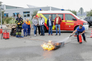 Erster CKA Safety Day: Mitmachen: Feuer löschen