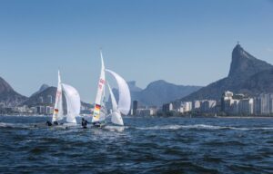Während des Olympischen Testevents 2015