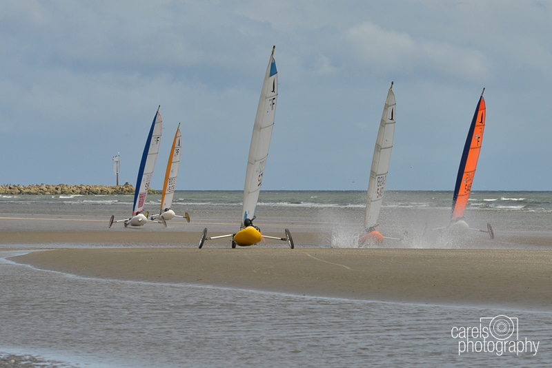 EM der Strandsegler im irischen Laytown. Foto: Carels Photography