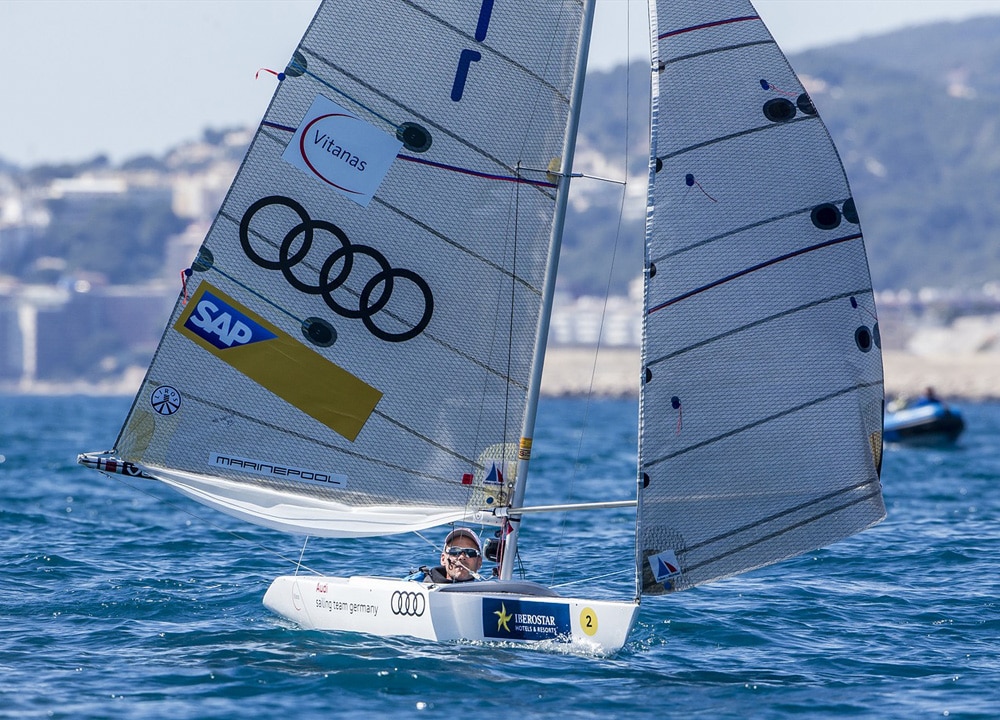 1. Platz im 2.4mR: Heiko Kröger, Norddeutscher Regatta Verein Foto: Jesus Renedo/Sailing Energy/Sofia