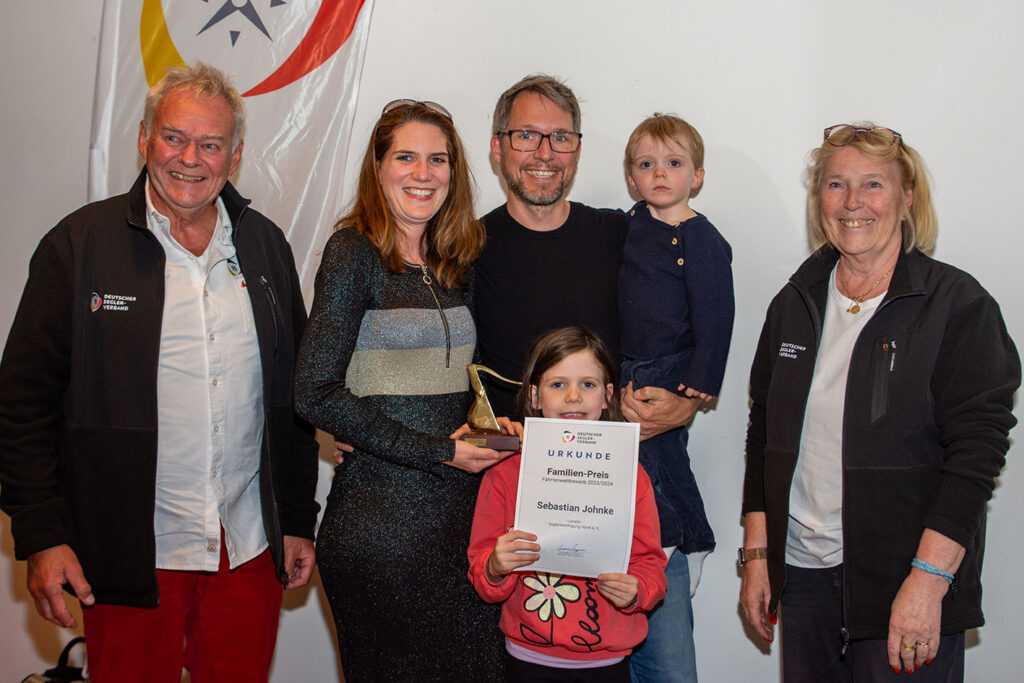Familie Johnke mit Claus Funk und Mona Küppers