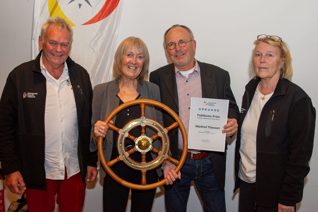 Ehepaar Thiessen mit Claus Funk und Mona Küppers