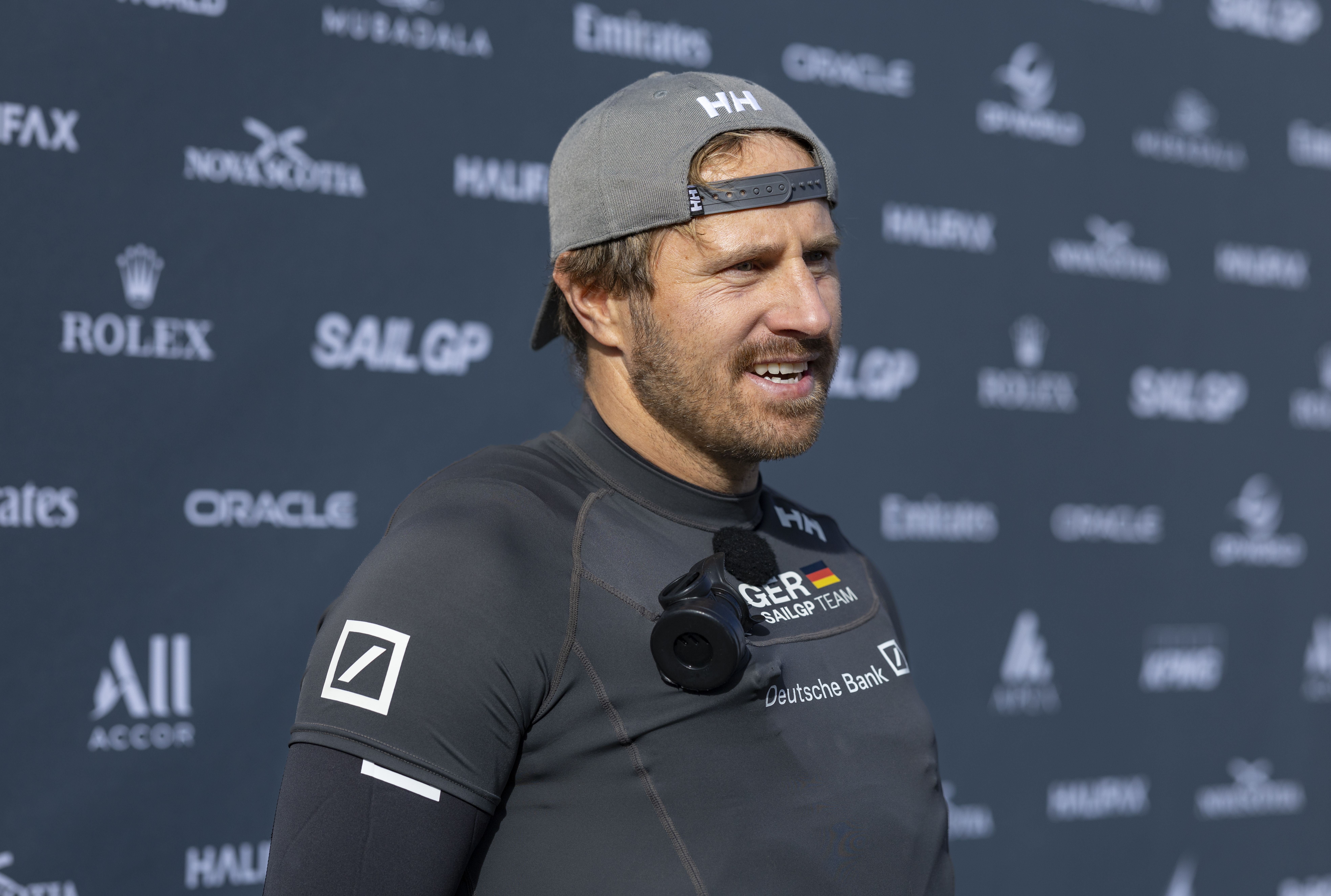 Erik Kosegarten-Heil ist der Steuermann des deutschen SailGP-Teams