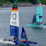 Der deutsche Rennkatamaran des Sail GP