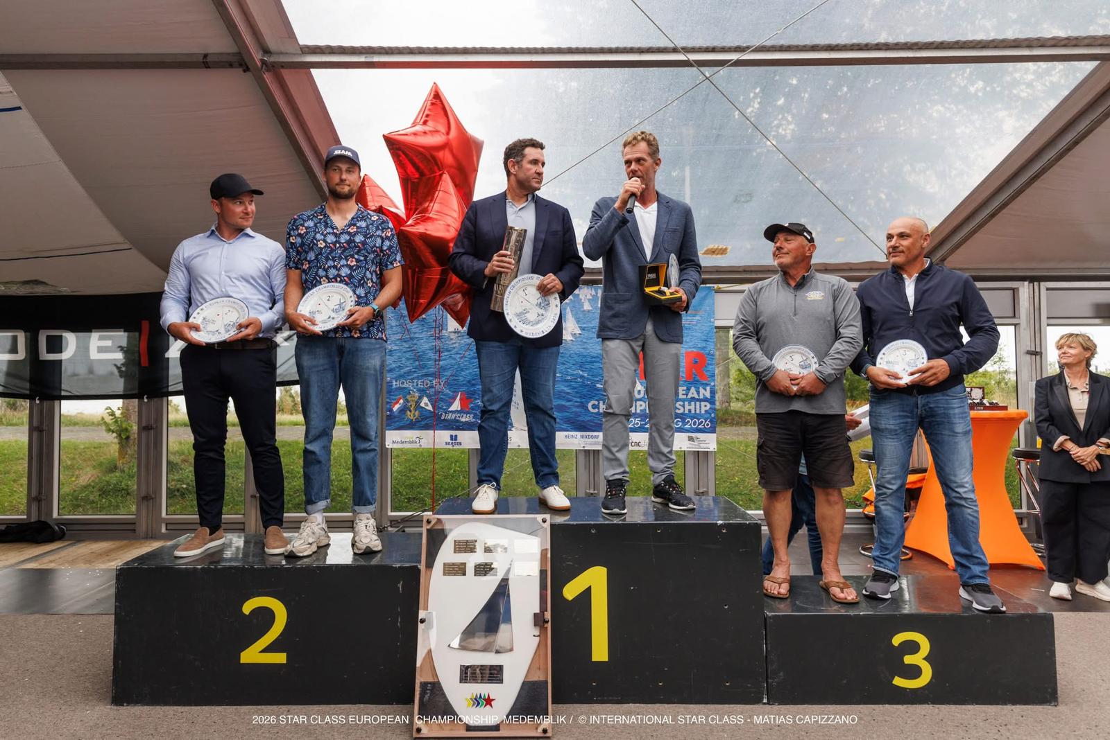 Podium der Star EM 2026